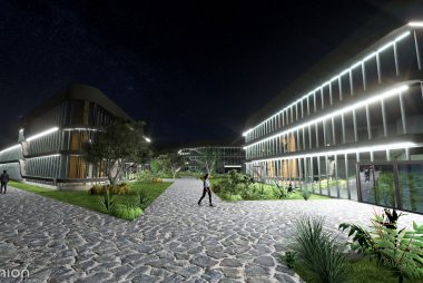 night render facade_2 - Photo